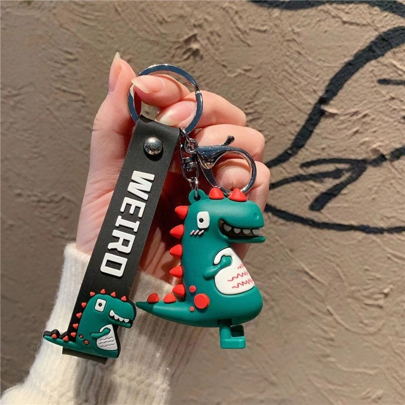 Creative Dinosaur Keychain Bag Charm - Trendy and Cute