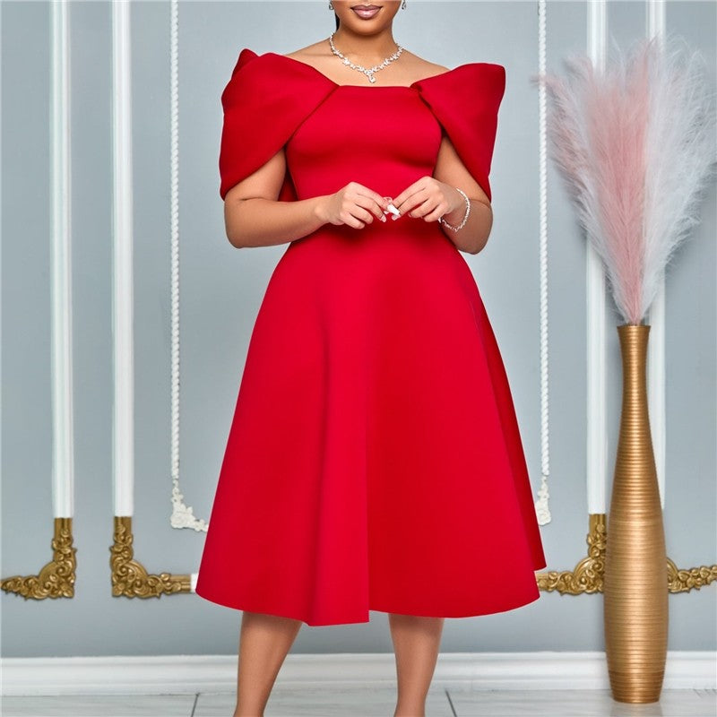 Chic Monochrome Evening Gowns