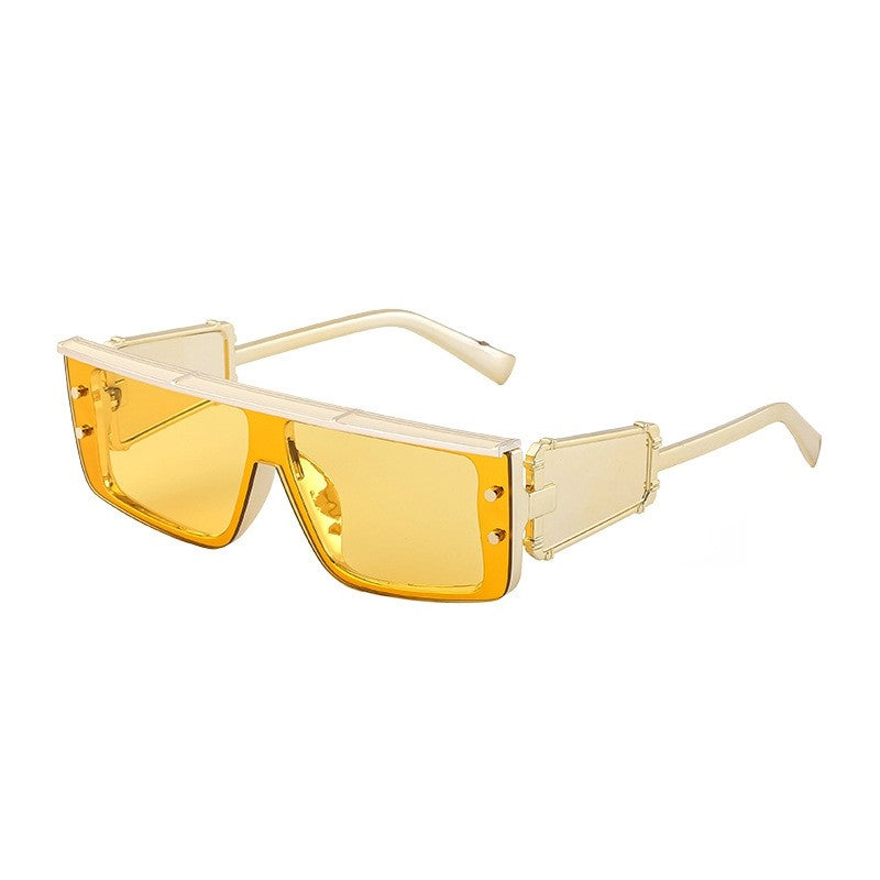 Men's Trendy Wide Leg Square Sunglasses