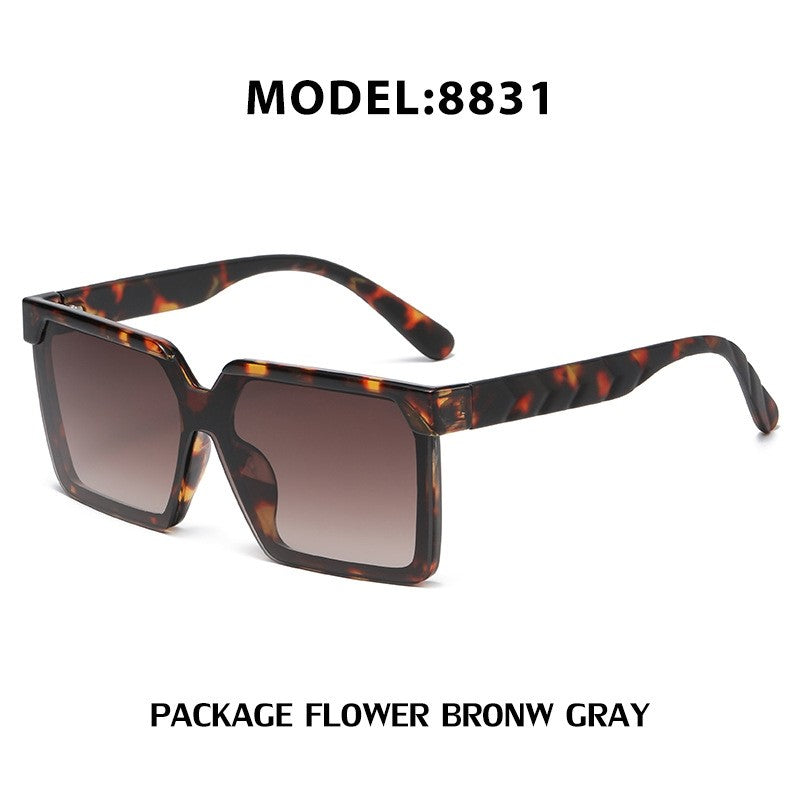 Fashion Sunglasses With Integrated Frame