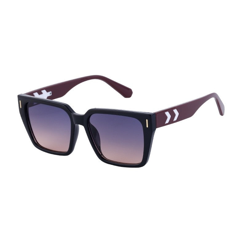 Retro Square Sunglasses For Women Outdoors