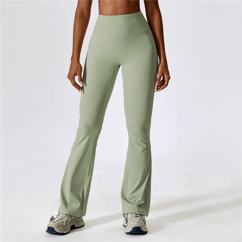 Slightly Flared High-Waisted Casual Sweatpants
