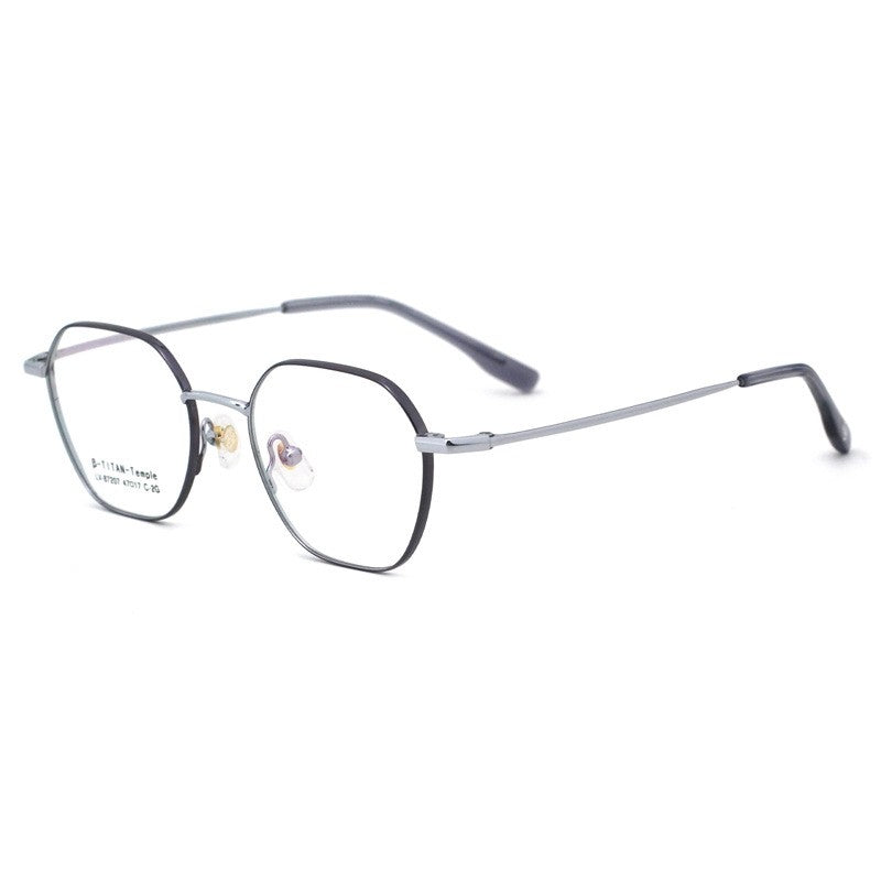 Titanium Alloy Small Frame Anti-Blue Light Glasses
