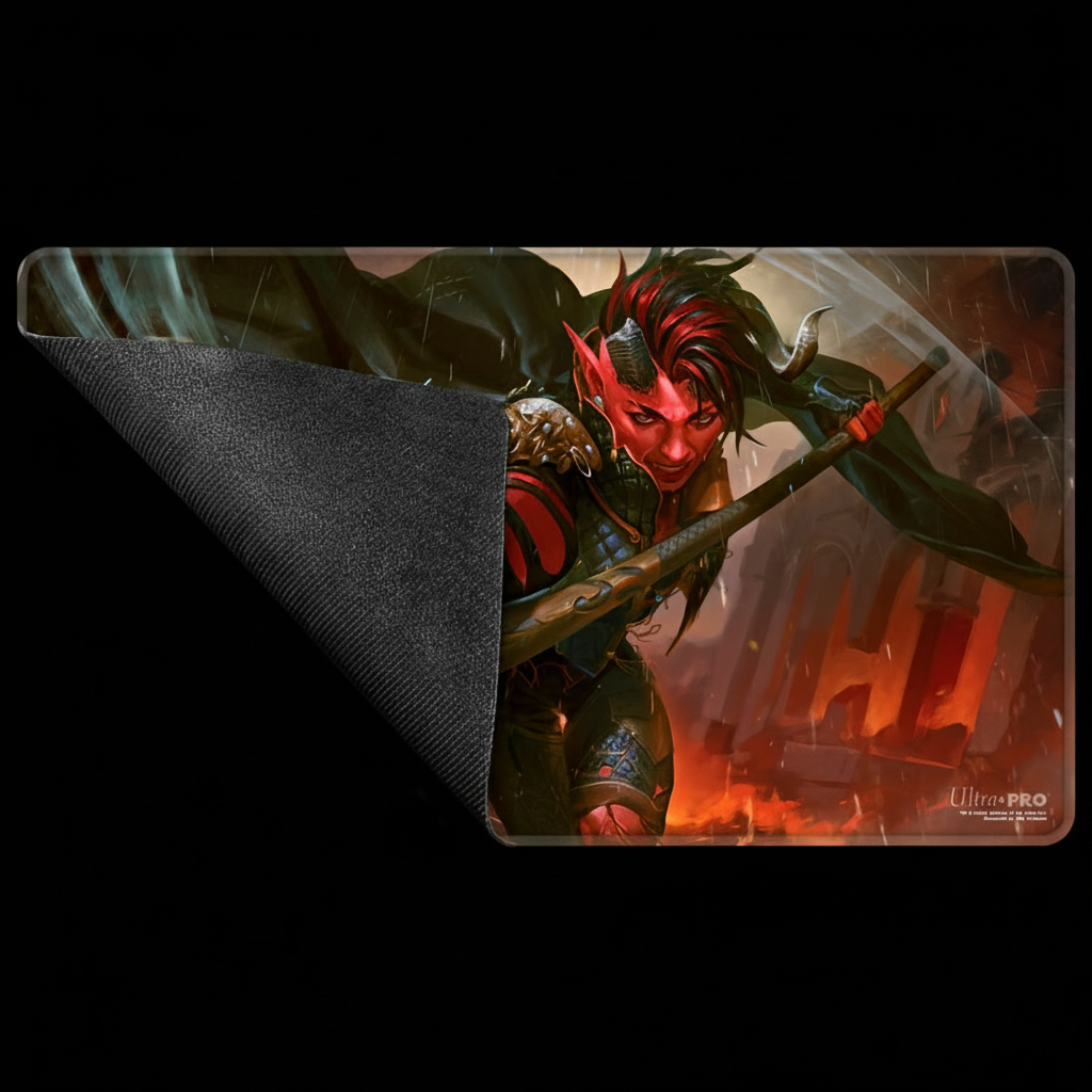 Karlach, Fury of Avernus Playmat - Baldur's Gate 3