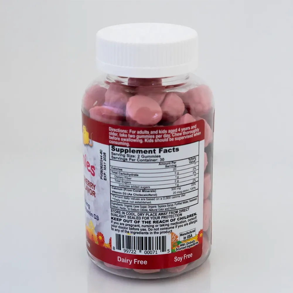 Coral Kids Cherry Gummies