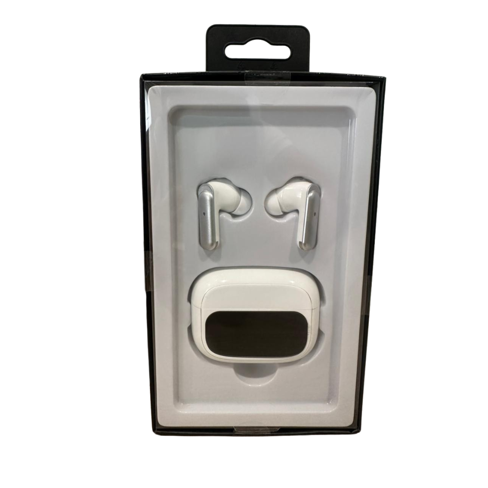 True Wireless Earbuds w/Interactive LCD Screen