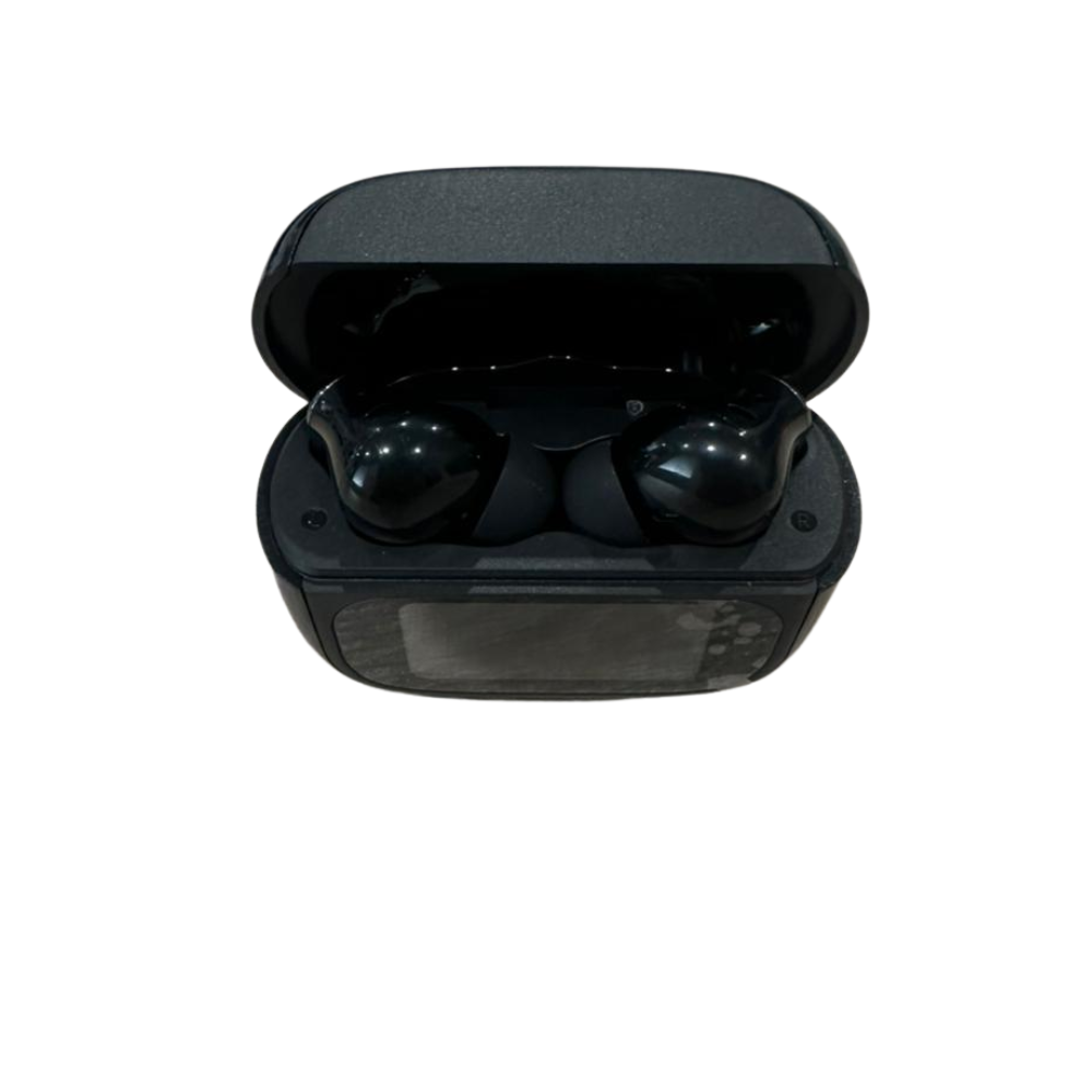 True Wireless Earbuds w/Interactive LCD Screen