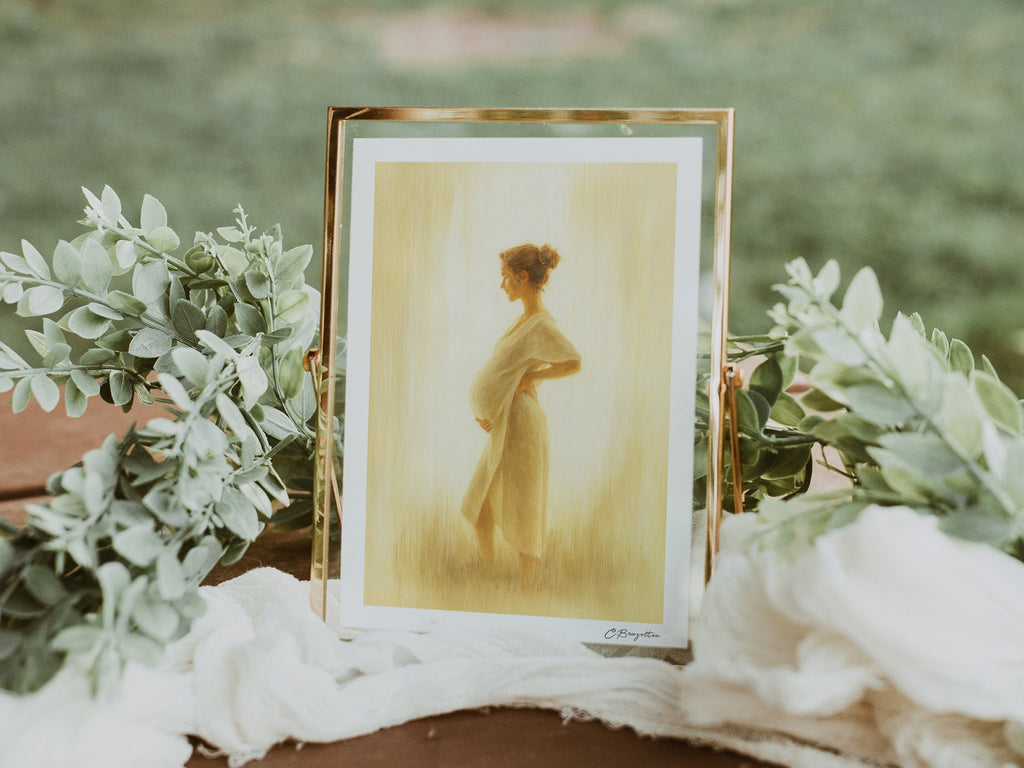 Precious Gift | Signed Handmade Art Print