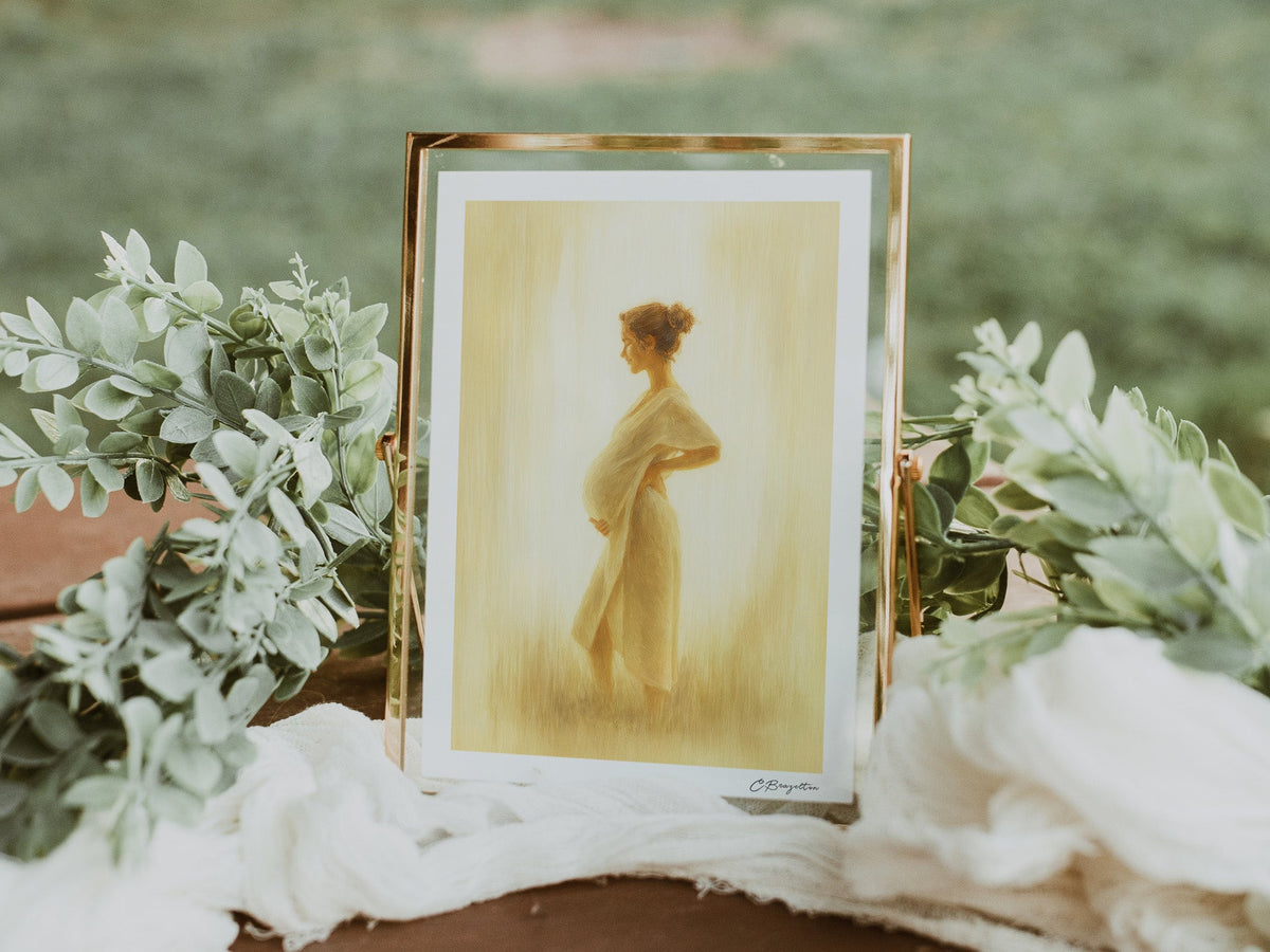 Precious Gift | Signed Handmade Art Print