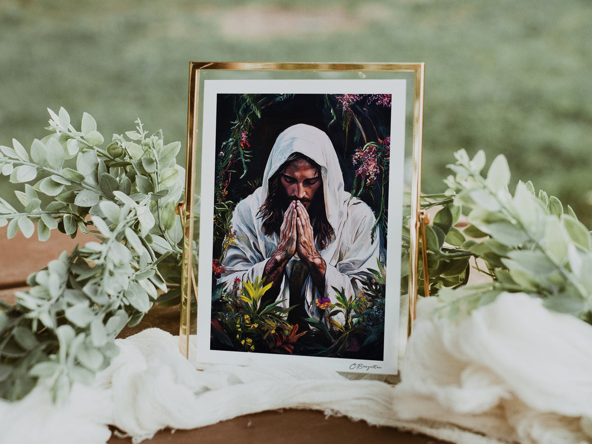 Thy Will Be Done | Signed Handmade Art Print