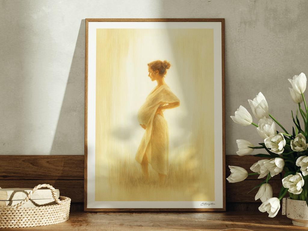Precious Gift | Signed Handmade Art Print