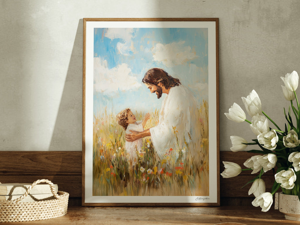 Childlike Faith | Signed Handmade Art Print