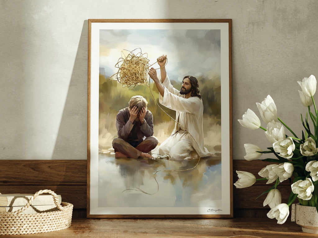 From Chaos to Calm | Signed Handmade Art Print