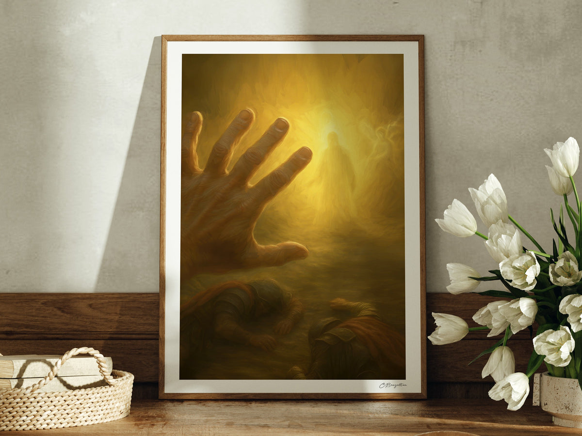 Grave to Glory | Signed Handmade Art Print