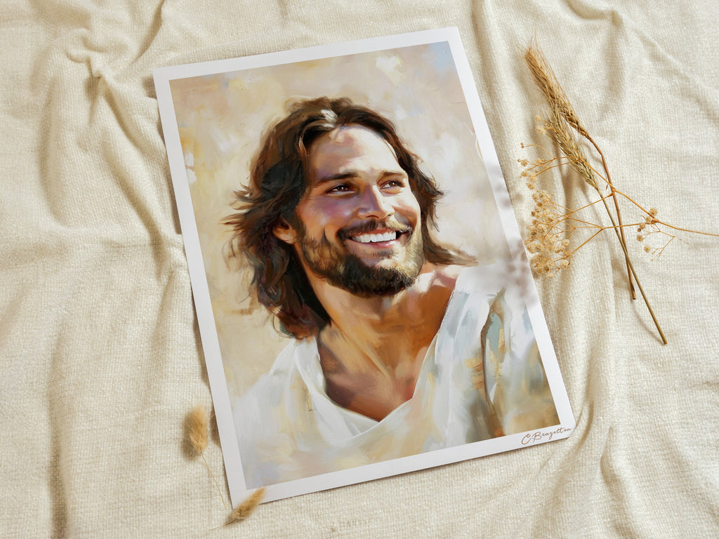 Savior's Blessing | Limited Edition Handmade Print