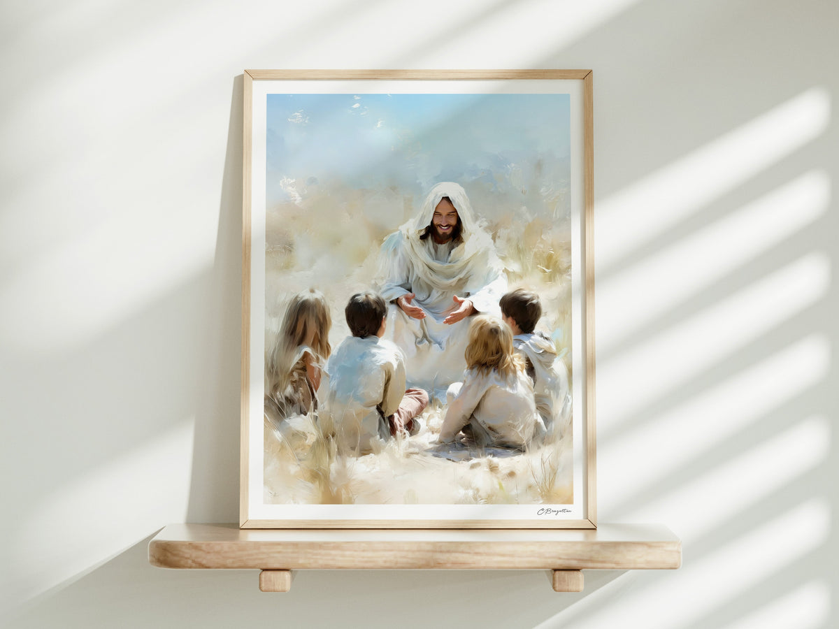 Hear Him #2 | Signed Handmade Art Print