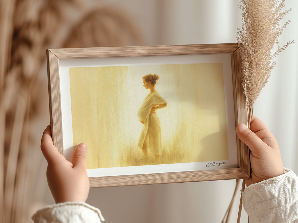 Precious Gift | Signed Handmade Art Print