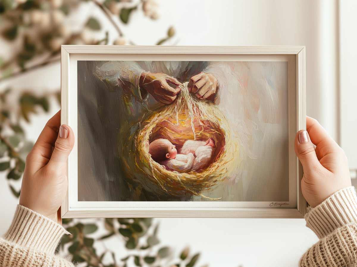 Wonderfully Made #2 | Signed Handmade Art Print