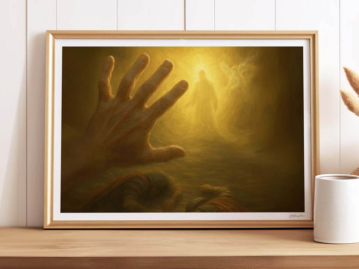 Grave to Glory | Signed Handmade Art Print