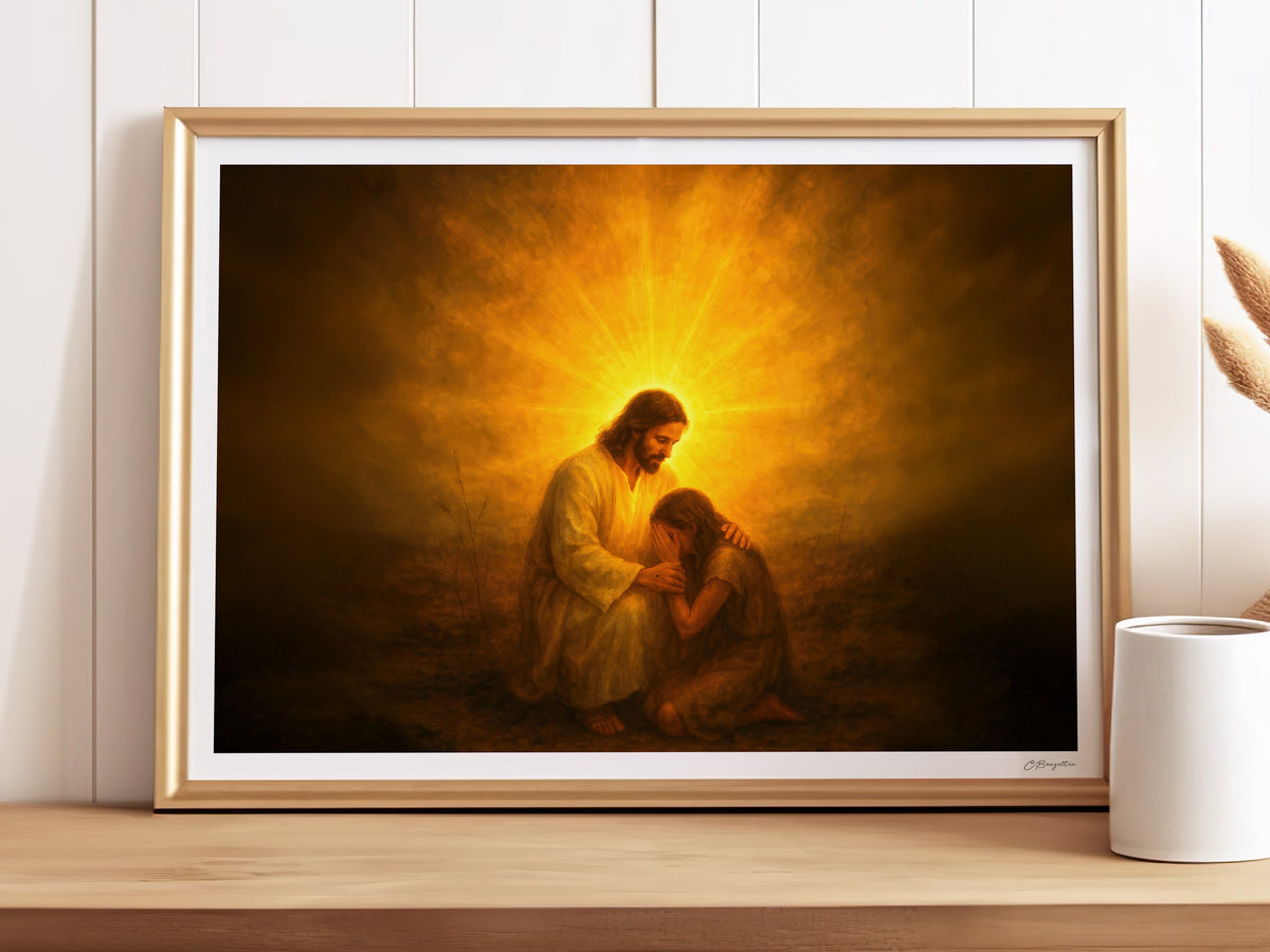 Joy Comes in the Morning #2 | Signed Handmade Art Print