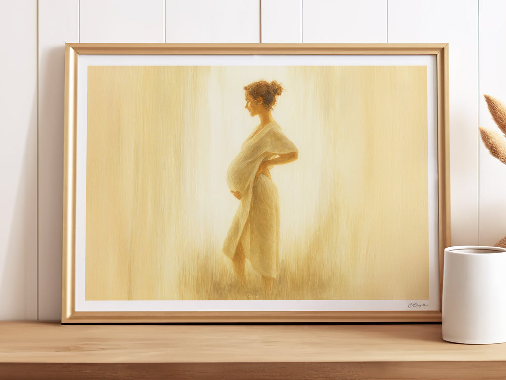 Precious Gift | Signed Handmade Art Print