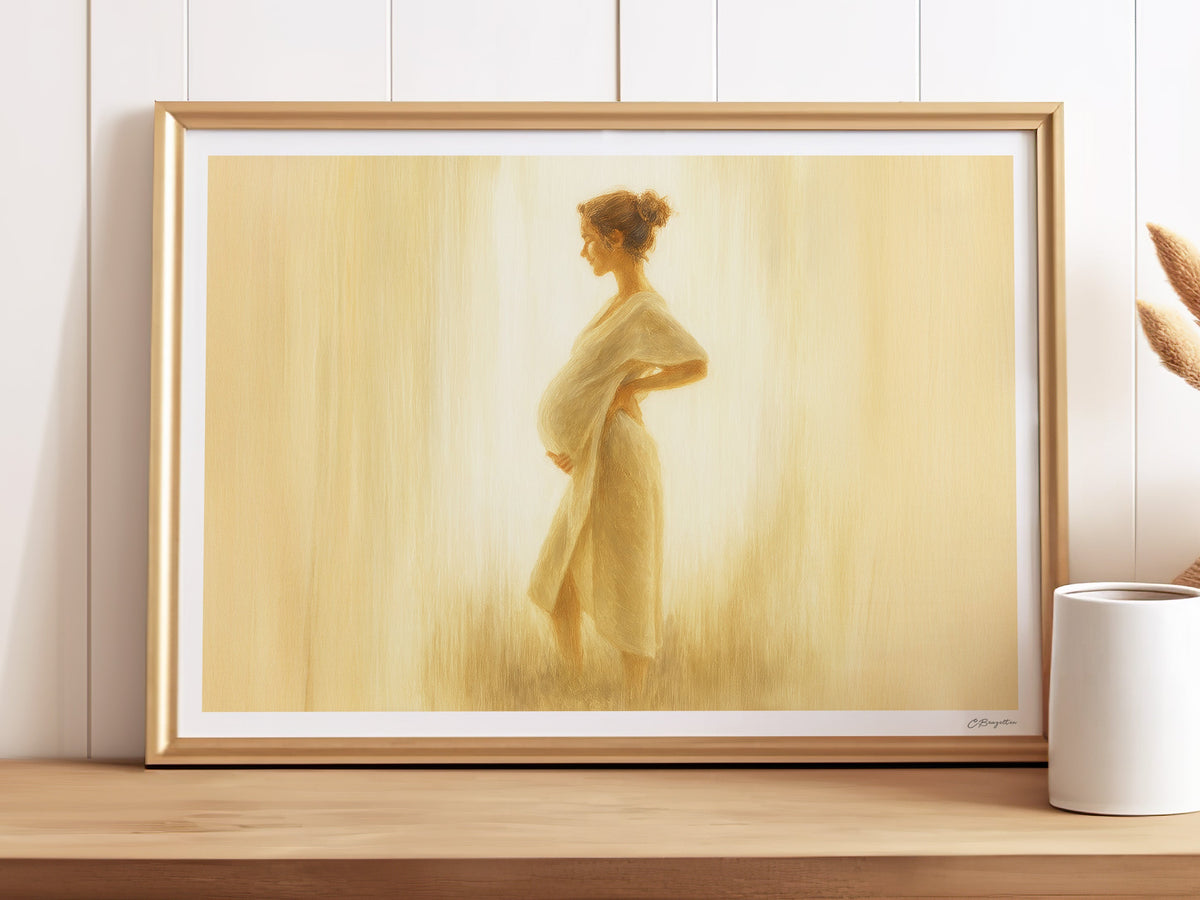 Precious Gift | Signed Handmade Art Print