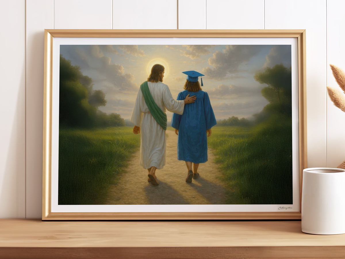 Walk in Wisdom | Signed Handmade Art Print