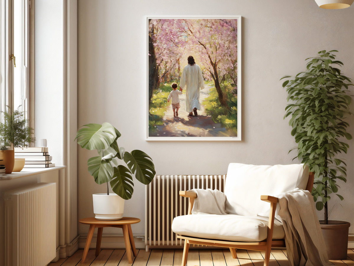 Guide Me in Truth #2 | Signed Handmade Art Print