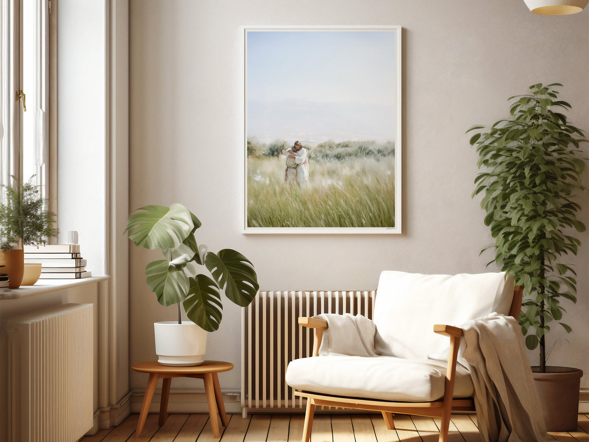 Healing Embrace #3 | Signed Handmade Art Print