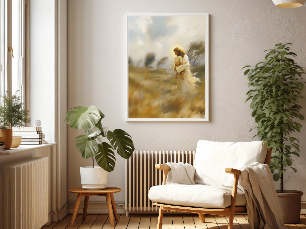 Shelter in the Storm | Signed Handmade Art Print