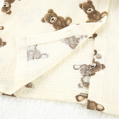 Relaxed Cotton Linen Long Sleeve Top and Pants Set