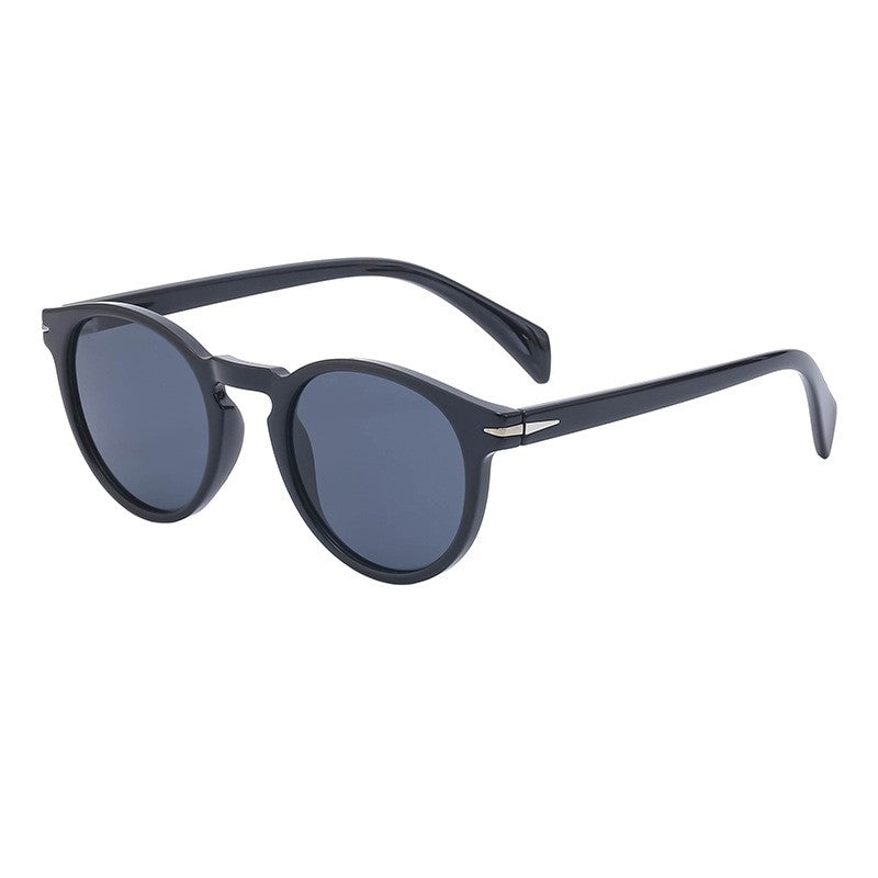 Stylish Vintage Small Round Frame Sunglasses