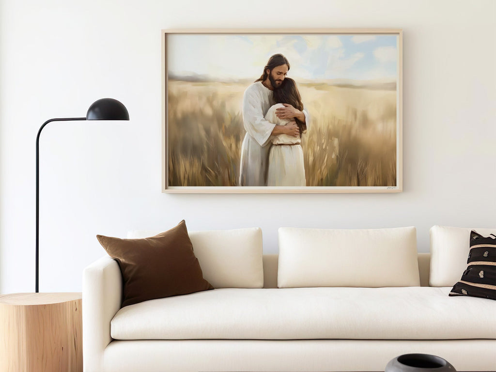 I Am With You #2 | Signed Handmade Art Print