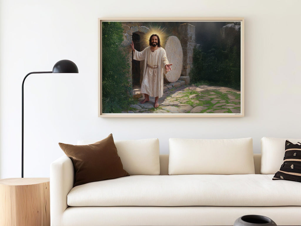 Risen Savior | Signed Handmade Art Print