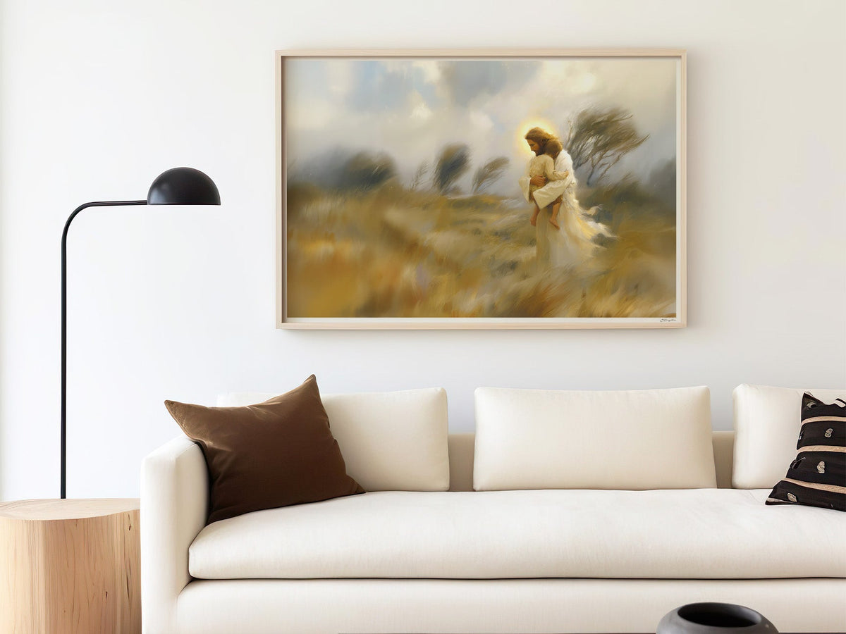 Shelter in the Storm | Signed Handmade Art Print