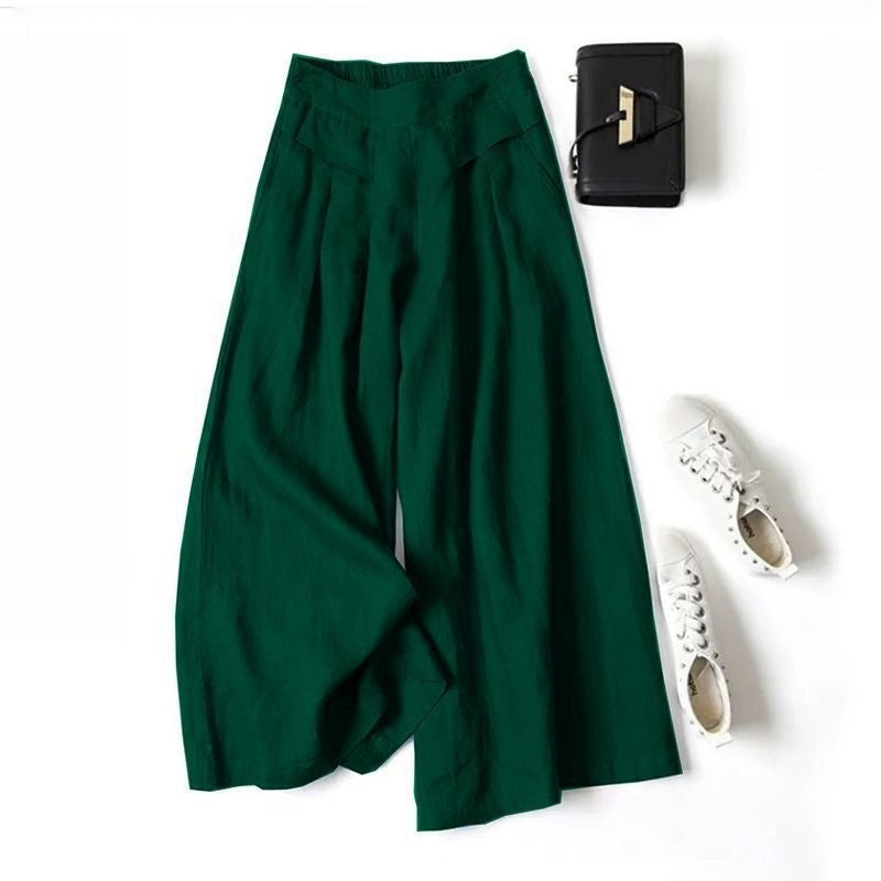 Elevated Style Linen Culottes