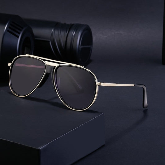 Fashion Full Frame Aviator UV400 UV Protection Outdoor Sunglasses