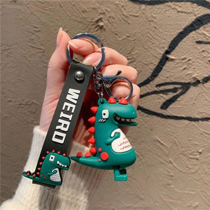 Creative Dinosaur Keychain Bag Charm - Trendy and Cute