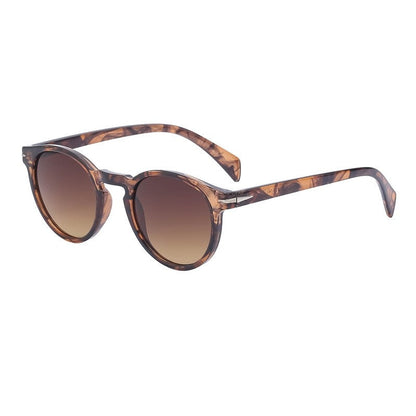 Stylish Vintage Small Round Frame Sunglasses
