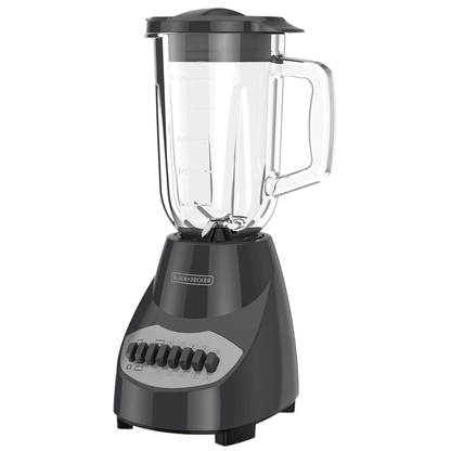 Black & Decker 10-Speed 700W 4-Blade Countertop Glass Jar Blender