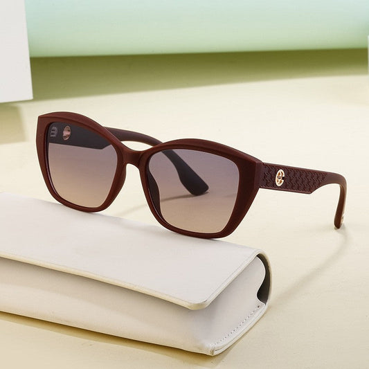 Fashion Cat Eye Sunscreen Sunglasses For Women