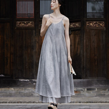 Solid Color A-Line Spaghetti Strap Dress

Would you like any more help with this title?