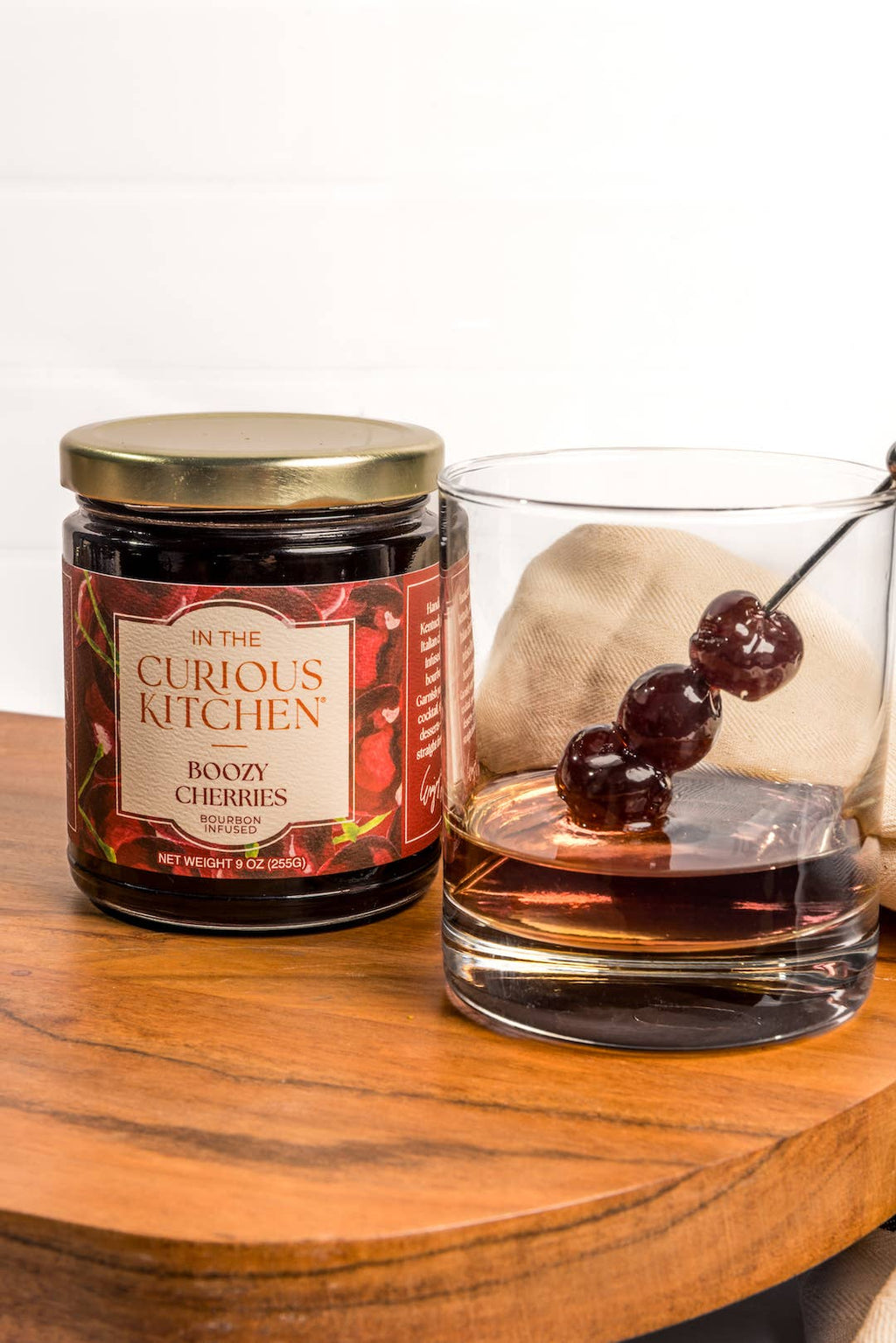 Cocktail Cherries 9 oz | Original Boozy Cocktail Cherries®
