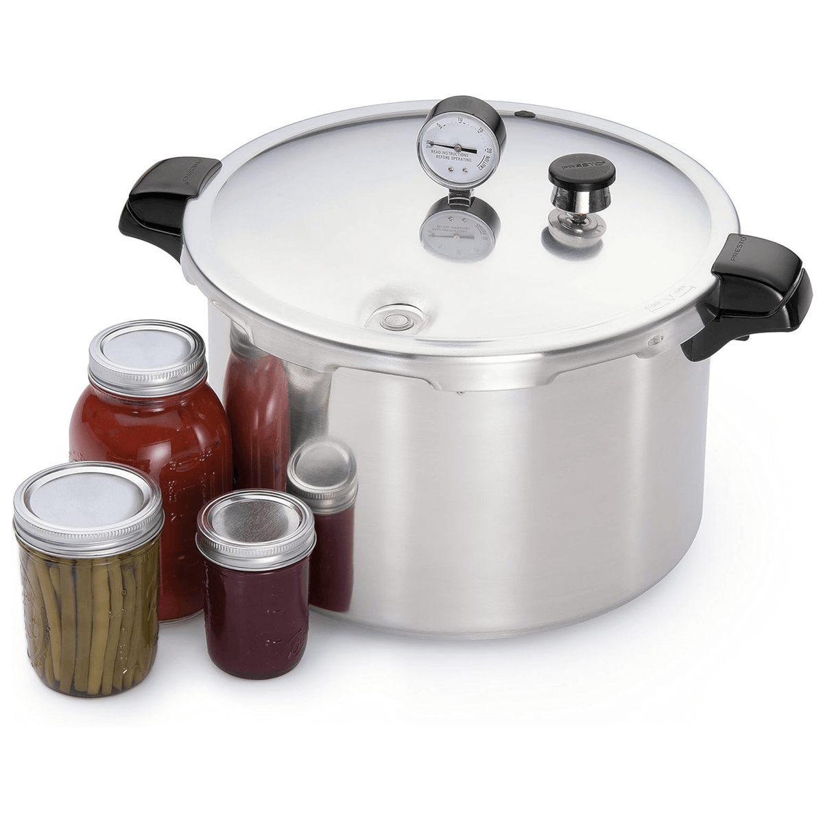 Presto 16-Quart Aluminum Pressure Canner and Cooker