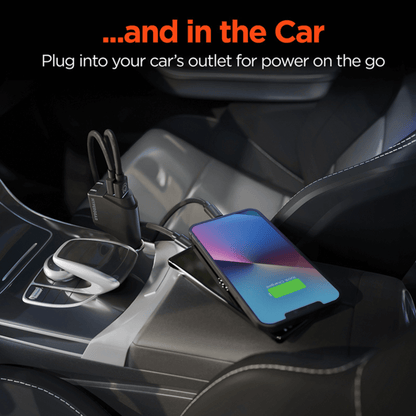 HyperGear Hybrid 2.1A Dual USB Car/Wall Charger