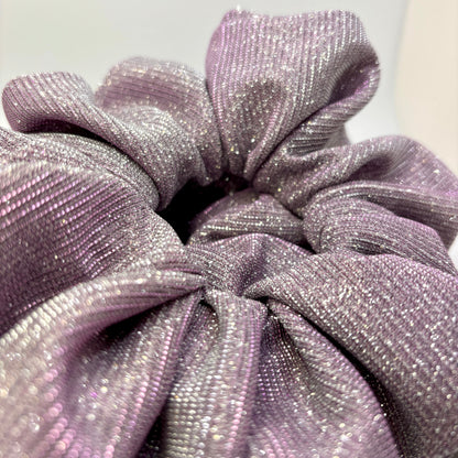 Lavender Sparkle Scrunchie