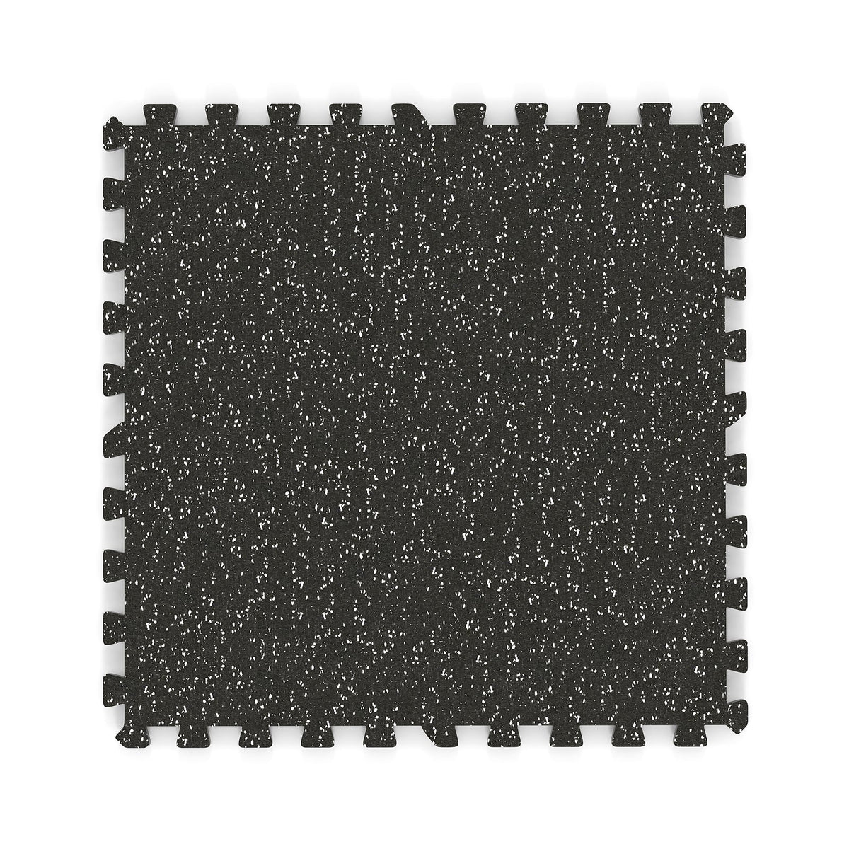 0.79 inch Thick Rubber Top Exercise Mat 48 Sq Ft with Boarders