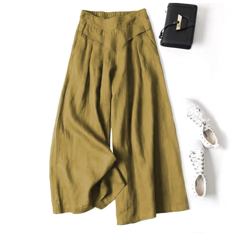 Elevated Style Linen Culottes