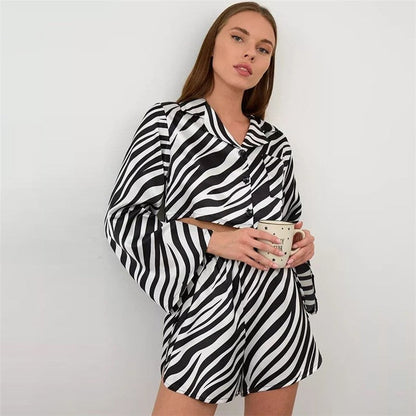 Short-Sleeve Top and Shorts Co-ord Set