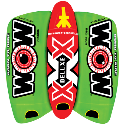 WOW Watersports Big Bazooka 4 Person Towable w Optional Steering Capability